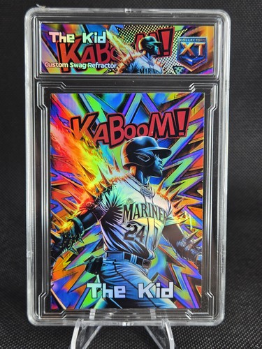 Ken griffey custom art card - ken,